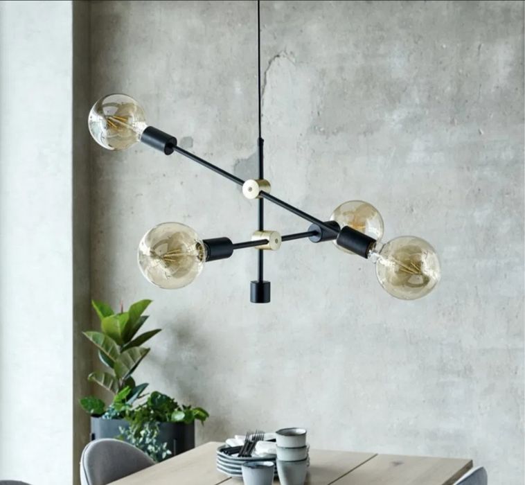 Освітлення, люстра світильник, стиль лофт