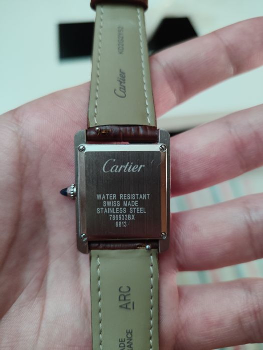 Relógio Cartier Tank