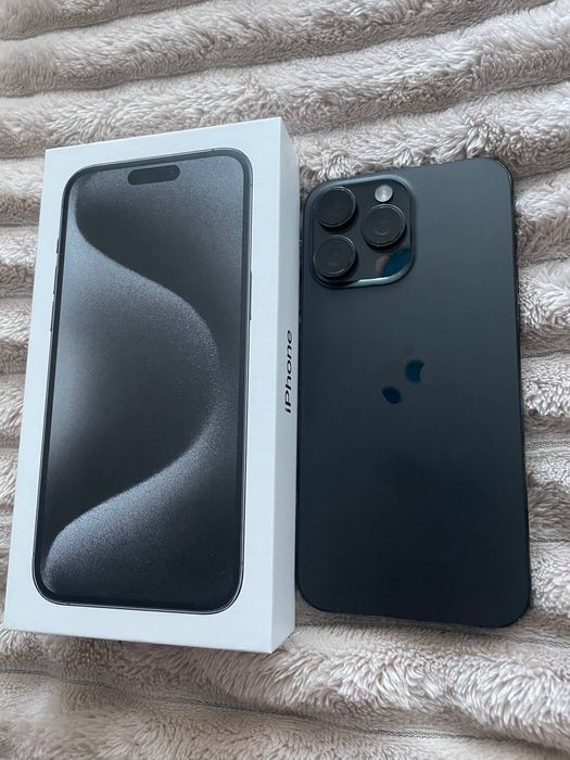 IPhone 15 pro Max 256 Black