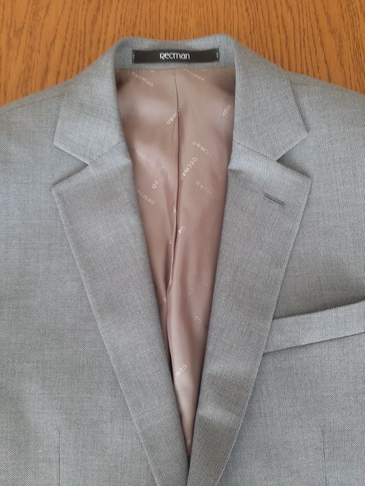 Szary garnitur Recman