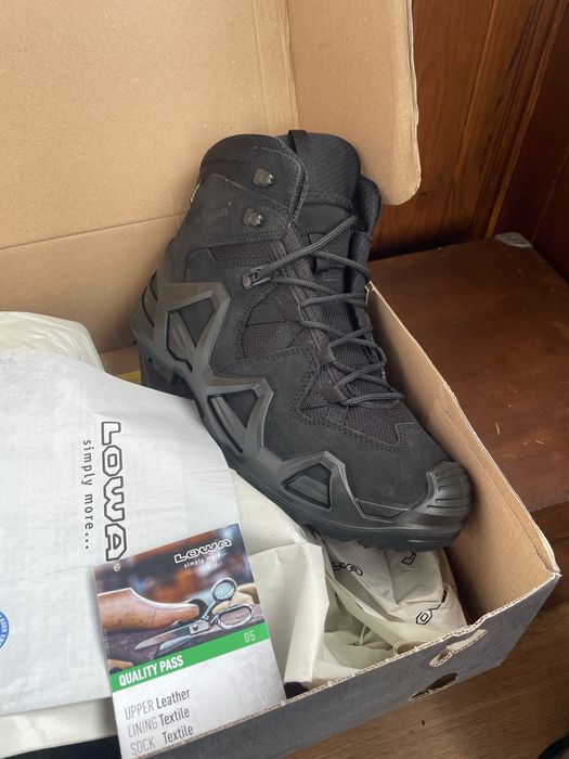Черевики LOWA Zephyr GTX MID TF Black 42,5мм