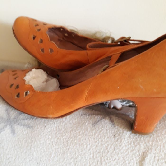 Buty ze  skóry naturalnej