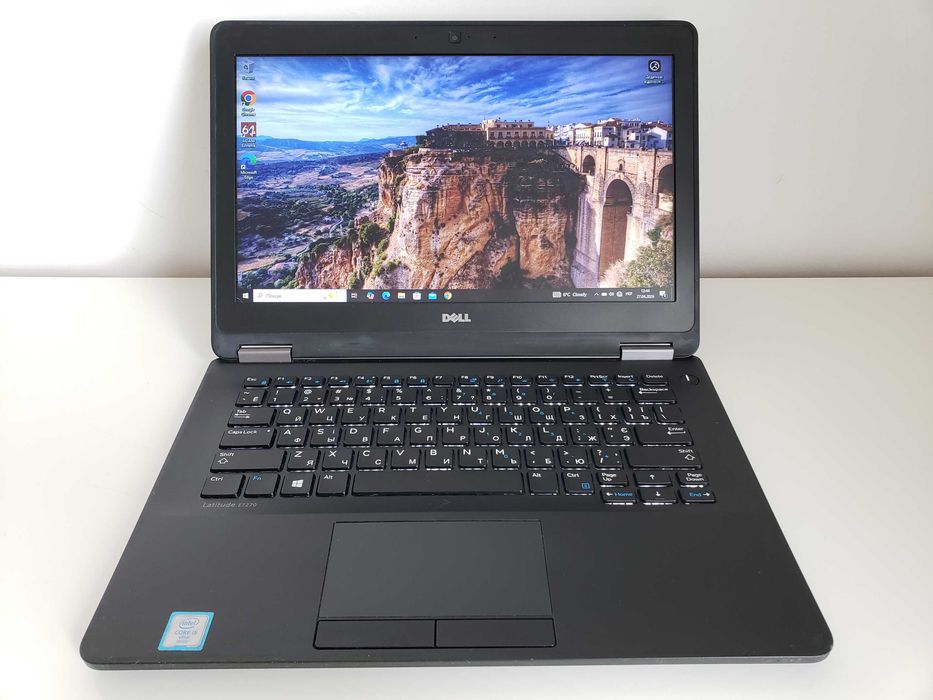 Dell Latitude E7270 i5-6300U / 8GB DDR4 / 128GB SSD  підсвітка клавіатури компактний ноутбук