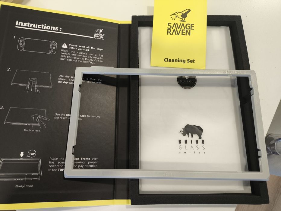 Screen protector matte switch 2