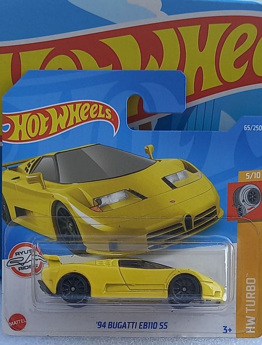 Conj 3 hot wheels 94 bugatti eb110 ss