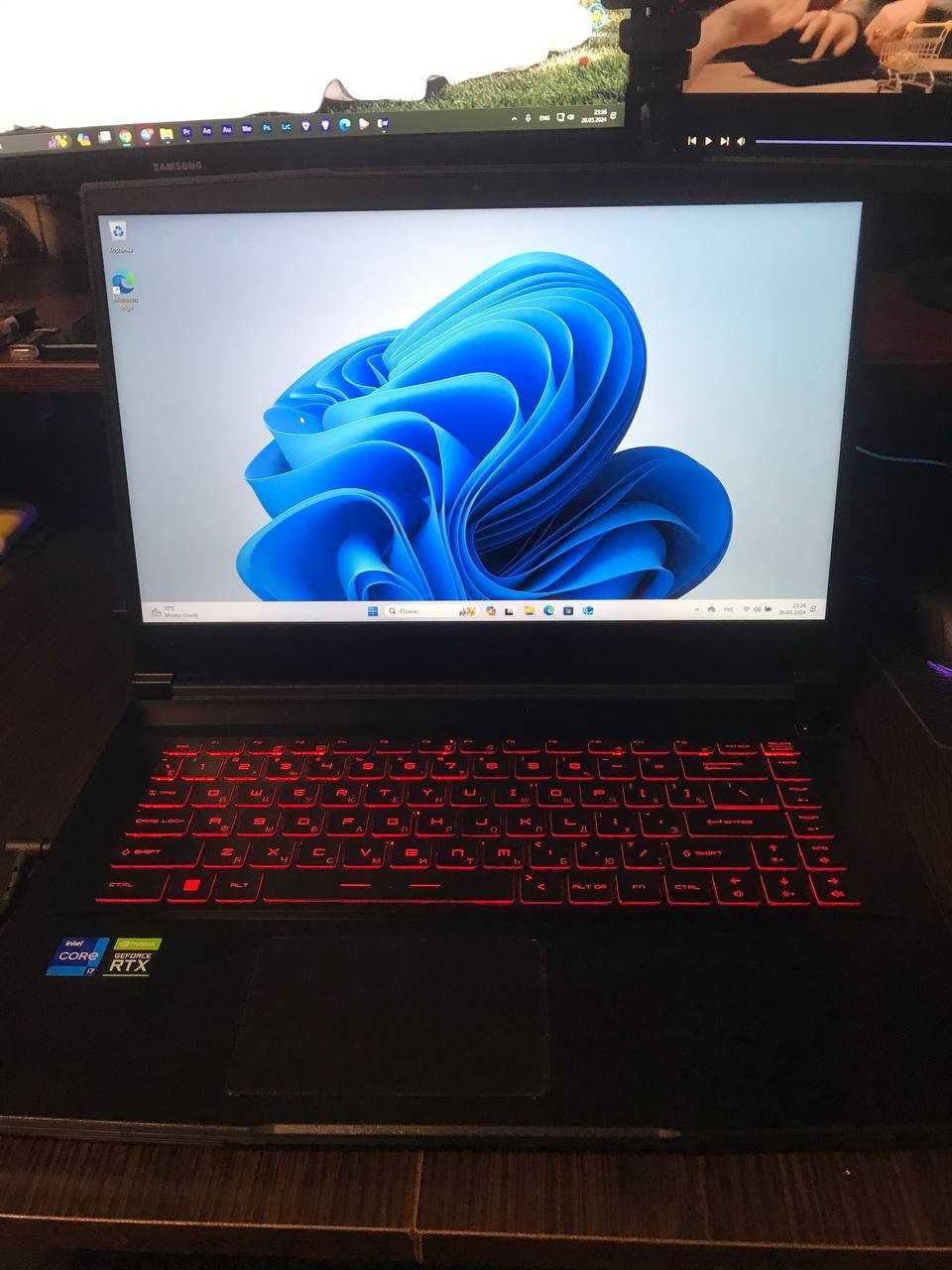 Ноутбук MSI GF63 Thin 11UC i7 RTX 3050: 24 500 грн. - Ноутбуки Київ на Olx