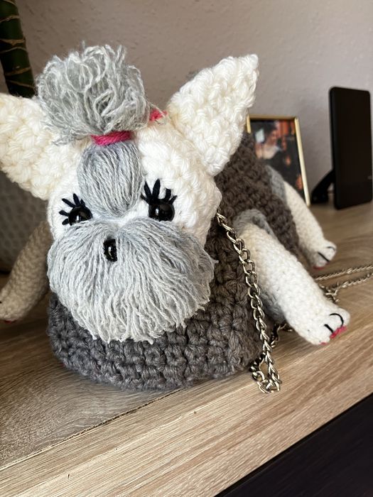 Torebka „maly pies”. Hand made