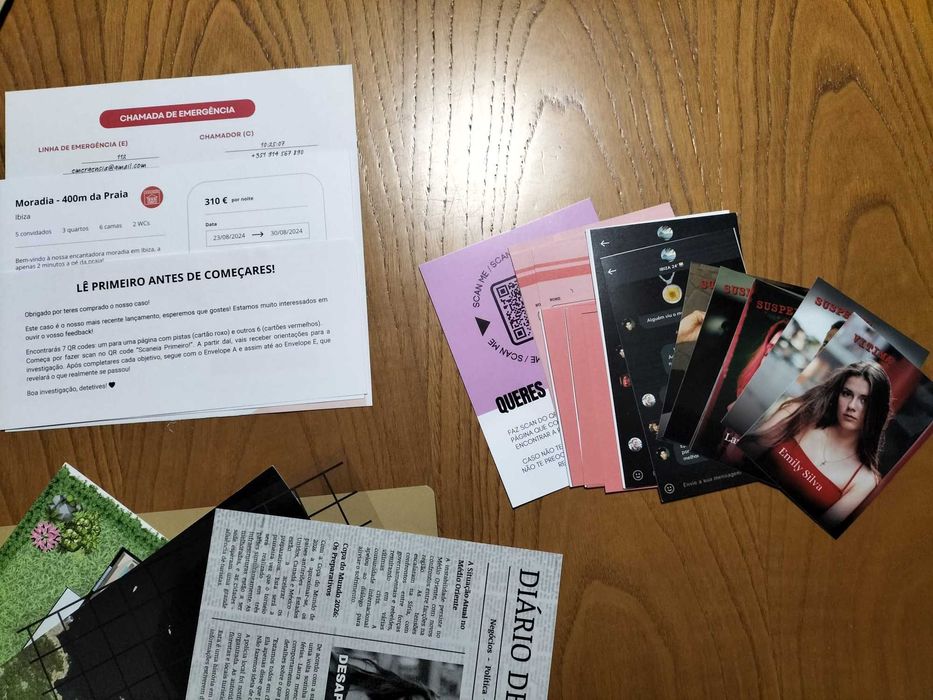 Mistery Cases - "O mistério da viagem a Ibiza"