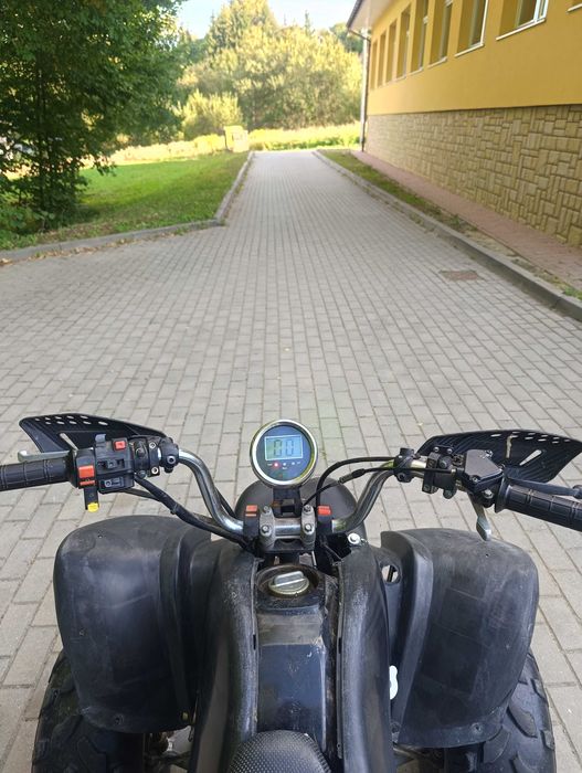 Quad 250 Bashan ciecz po serwisie