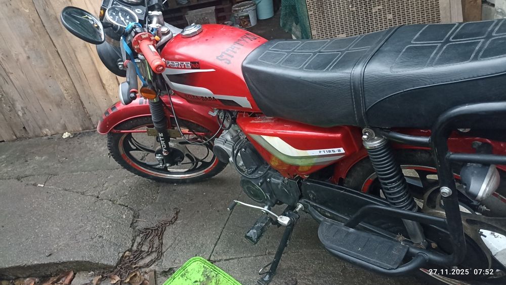 Продам мотоцикл Forte125