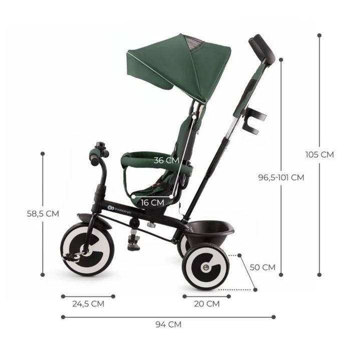 Triciclo KINDERKRAFT para Bébé
