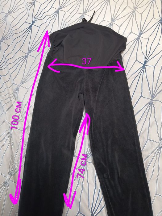 Легінси для вагітних велюрові теплі S