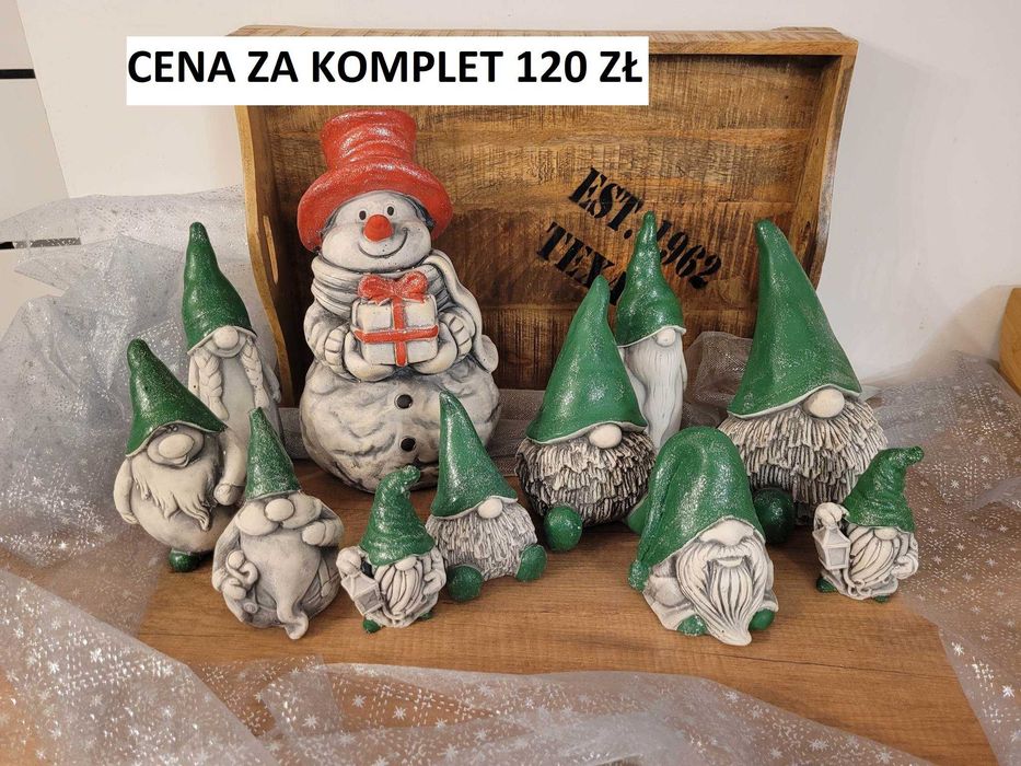 figurka gipsowa szopka z gipsu szopki gipsowe jezusek dekor świeta