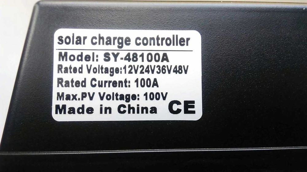 MPPT-контроллер для заряда батарей от солнечных панелей 12/24/48В 100А