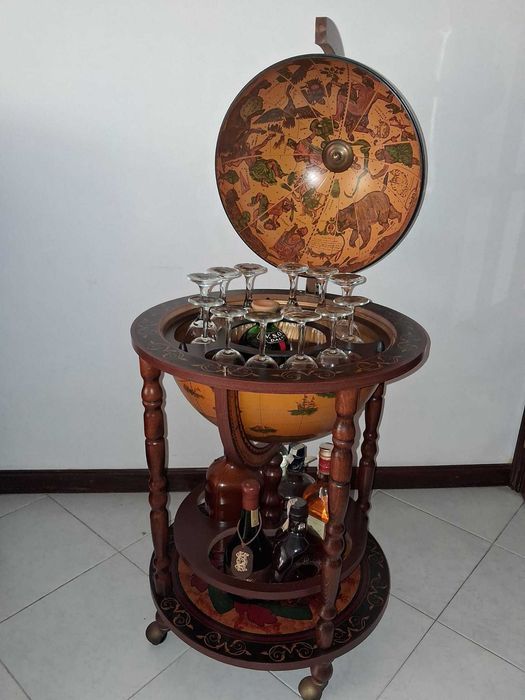 Minibar Bar Globo Vintage