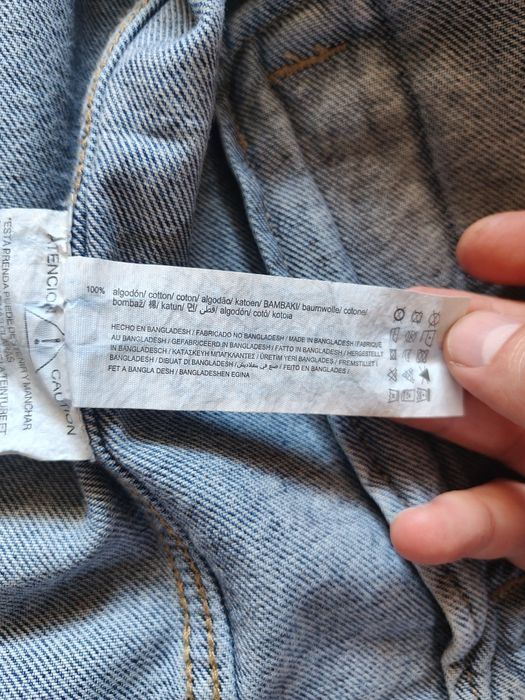 Kurtka dżinsowa Pull&Bear roz XL, 100% bawełna