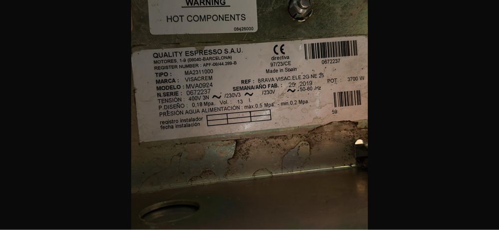 Ekspress do kawy Visacrim