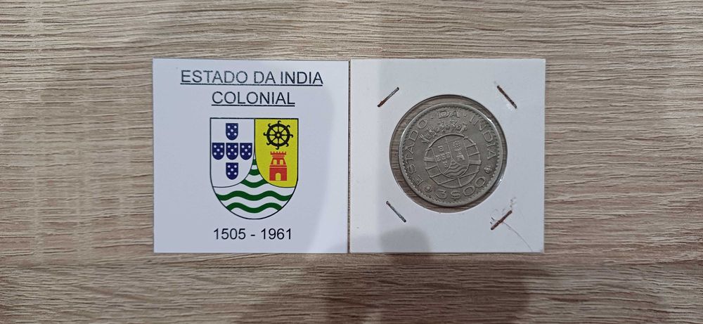 India - 3 Escudos - 1958