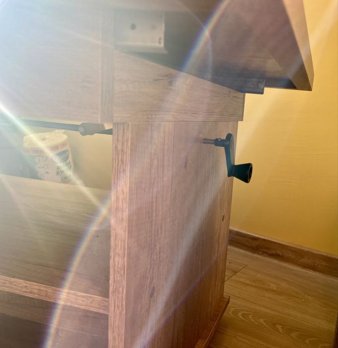 Ława rozkladana z regulacją wysokości