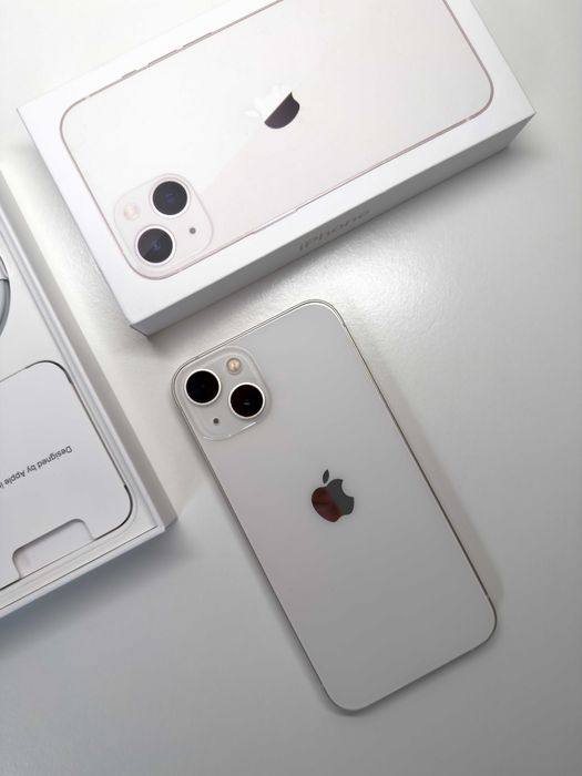 Apple iPhone 13・256GB・Luz das estrelas (Factura e Garantia)
