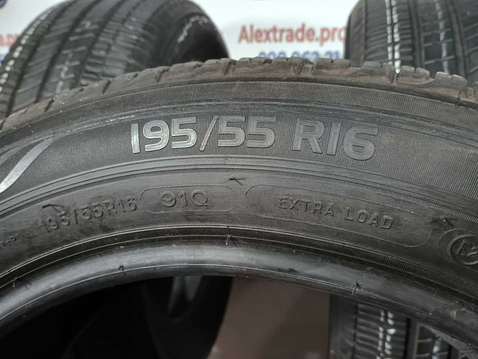 4 шт. 195/55 R16 Michelin Energy E-V літні шини вживані