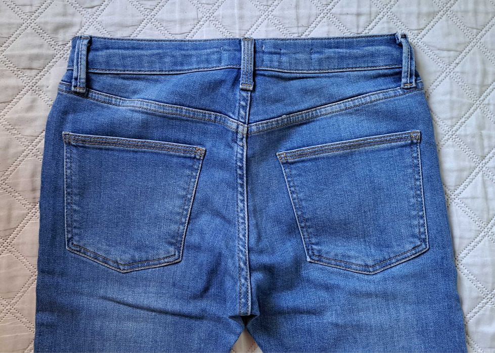 Jeansy skinny Topman niebieskie