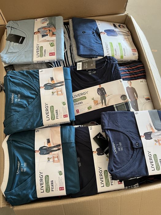 Лот мікс опт чоловічі піжами livergy lidl
