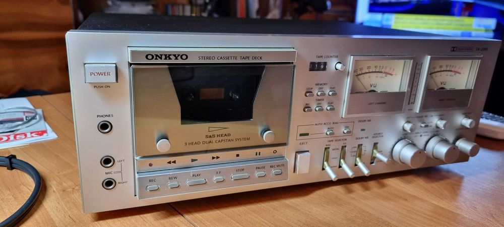 ONKYO TA2080 Deck 1979r.Stan BDB Po Kompleksowym Drogim  serwisie.