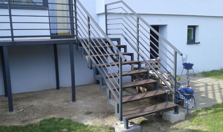 Schody metalowe GROT Luzino