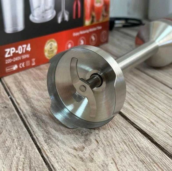 НЕМЕЦКИЙ Блендер 5 В 1 ZepLine ZP-074 1500 Вт Красный