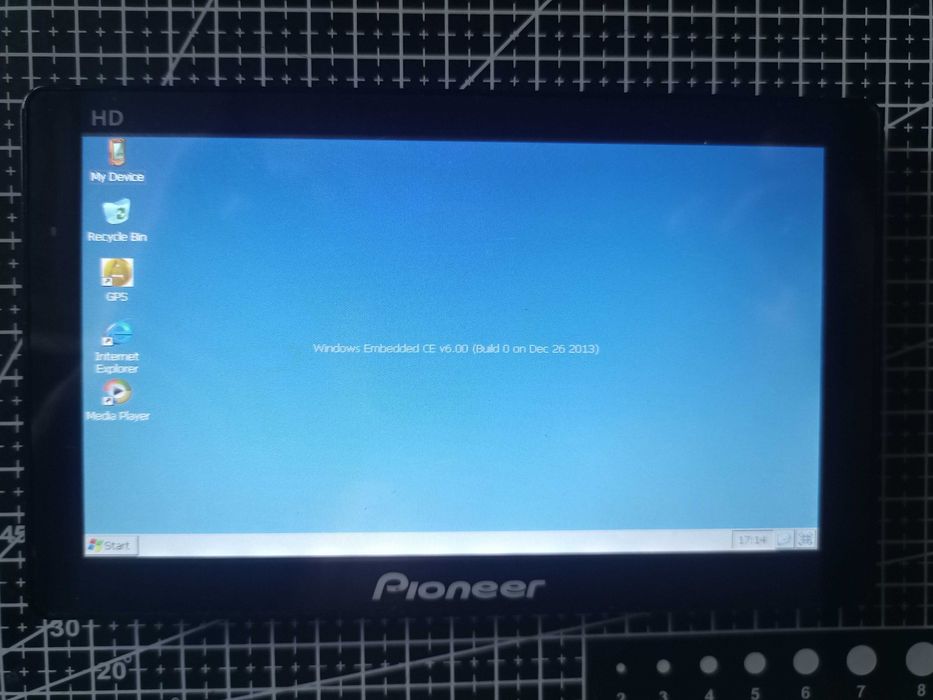 Б/у GPS Навигатор 7" Pioneer X71 с AV входом (для камеры заднего вида)