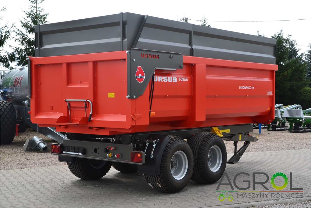 Przyczepa rolnicza URSUS T-083/A Skorupowa Tandem 10T PRONAR