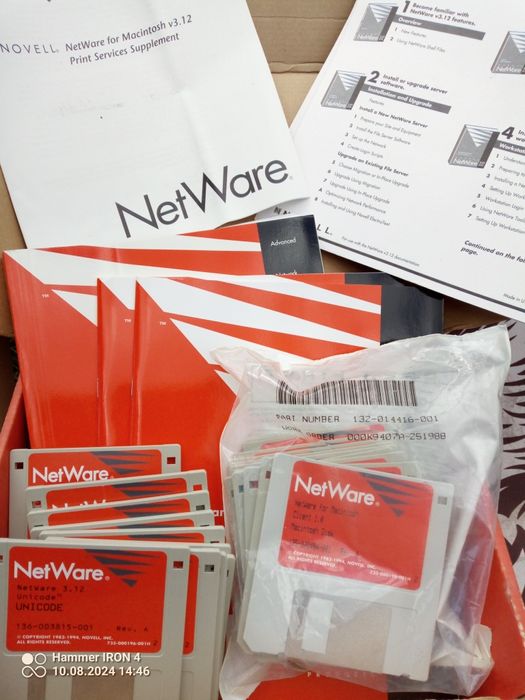 Novell Netware 3.12, 4.02