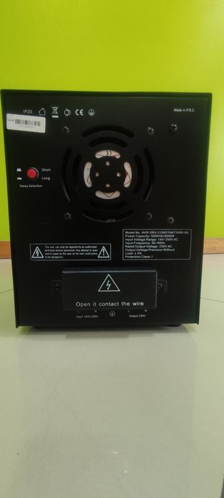 Estabilizador de Tensão Constante Automático de 5000VA com Servomotor - WELL