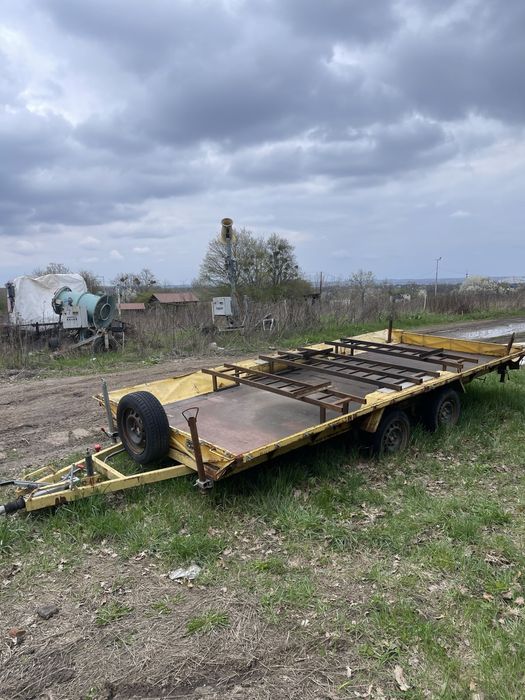 Прицеп лафет двухосный