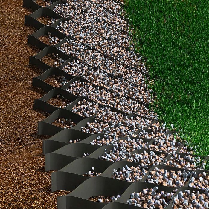 Geosiatka geokrata 6,6 x 3,5 - 10cm wys.