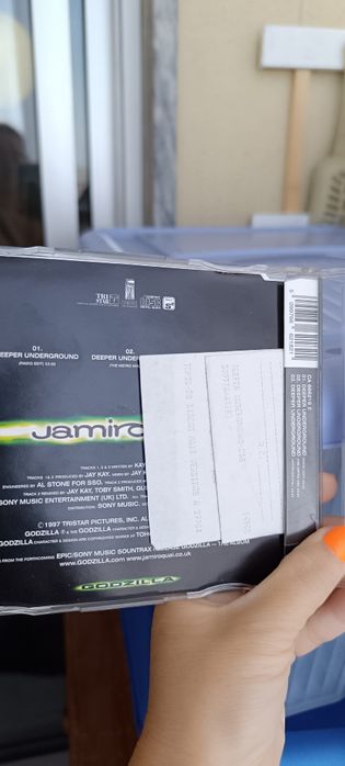 CD Jamiroquai Godzilla. Usado