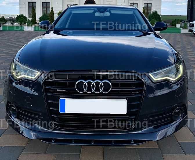 Spoiler zderzaka przód Audi A6 C7 2011- 2014 TFB TUNING