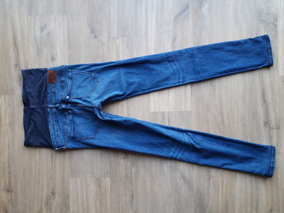 Jeansy ciążowe H&M Mama slim 36
