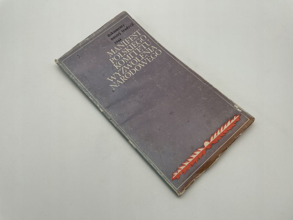 Manifest Polskiego Komitetu Wyzwolenia Narodowego Skrzydło X13940