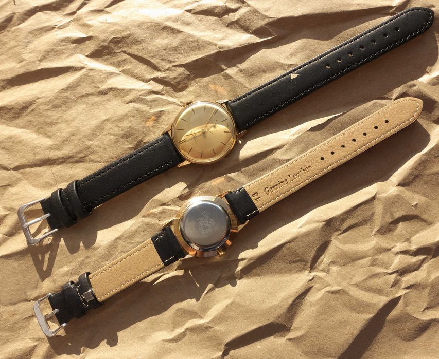 Часы швейцарские механические Adria (~1960). Позолота.