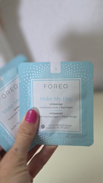 Foreo ufo 3 mini fuchsia urządzenie sonicznie do pielęgnacji