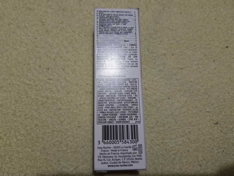 Anti Age Global Yves Rocher