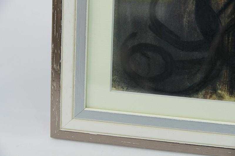 Pintura Hans Hartung - Reprodução sobre papel