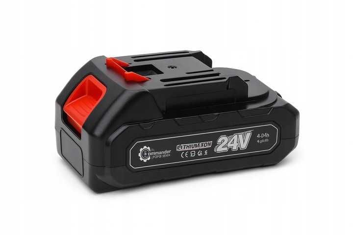 Wiertarko Wkrętarka Akumulatorowa 24v + 2 Akumulatory 6.0ah W Walizka