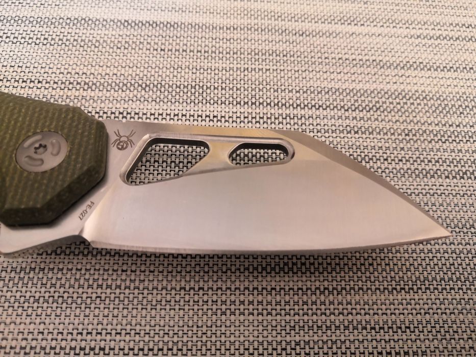 Fox Edge Atrax Micarta Olive