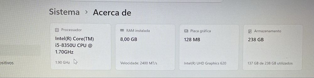 HP EliteBook 830 G5 - Ecrã Touch