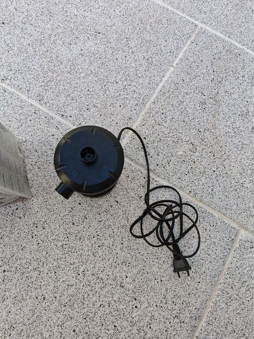 Bomba de ar manual e elétrica