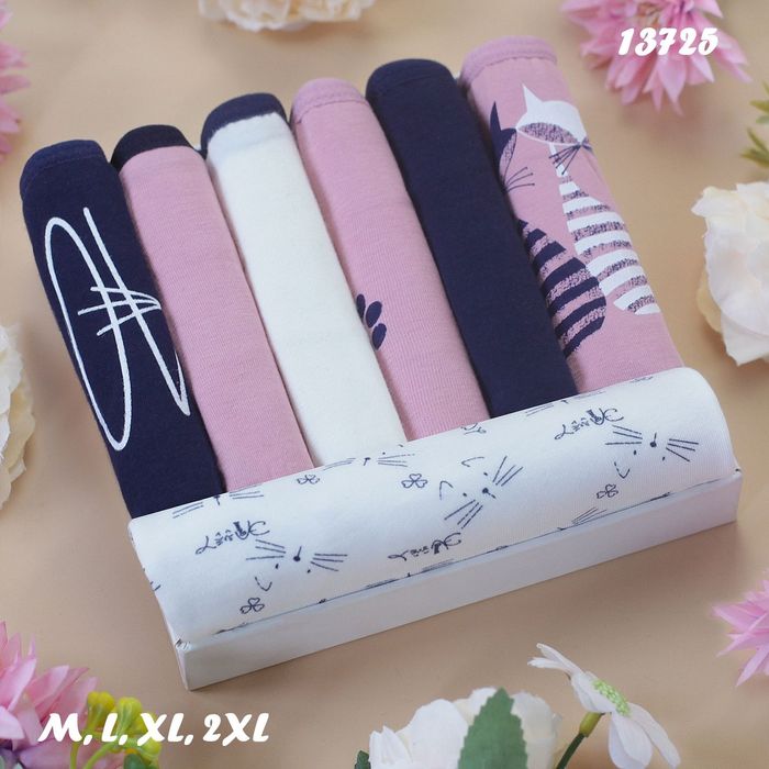 Женские трусики трусы неделька 7шт. Турция Николетта. S-5xl