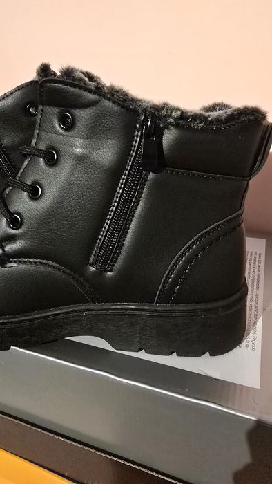 Buty nowe męskie czarne zimowe w rozmiarze 41